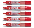 Produktbild: PILOT Tafelmarker V Boardmaster Begreen 5er Set rot