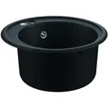 Produktbild: Grohe K400 Komposit-Einbauspüle 31656AP0 rund, d= 510mm, 1 Becken, granit schwarz
