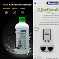 Produktbild: 1x DeLonghi EcoDecalk DLSC500 SER 500ml Entkalker für 5 Entkalkungsvorgänge