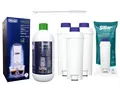 Produktbild: DeLonghi EcoDecalk Entkalker + 3x Wasserfilter Sillar, kompatibel mit DLS C002