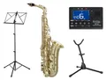 Produktbild: Wunderschönes Altsaxophon in edler Optik in umfassendem Einsteiger-Komplettset