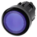 Produktbild: Siemens Illuminated pushbutton, 22mm, blue (3SU1001-0AB50-0AA0)
