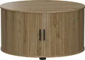 Produktbild: Couchtisch Vicco Selva Eiche 80 x 80 cm mit Schiebtür, Model 56360