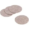 Produktbild: Untersetzer Alia Filz beige 4Stk 0,4cm 10,0cmØ