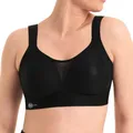 Produktbild: Anita Active 5530 Smart Control Damen Sport BH ohne Bügel – starker Halt, Nahtlose Cups, Komfortträger, weniger Bewegung, Schweißmanagement – für große Brüste – Farbe Smart Rose – Cup A–G, EU 70–100
