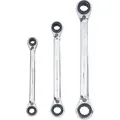 Produktbild: BGS Ratschen-Ringschlüssel-Satz | 4-in-1 | SW 8 x 9 - 18 x 19 mm