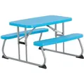 Produktbild: Lifetime - Kunststoff Tisch für Kinder Blau 83x90x53 cm