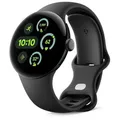 Produktbild: Google Pixel Watch 3 LTE 45mm Smartwatch Black Obsidian Schwarz