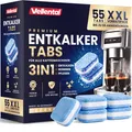 Produktbild: 3-in-1 Entkalker für Kaffeevollautomaten & 55 stück (1er Pack), blau