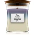 Produktbild: Woodwick Trilogy Calming Retreat Duftkerze mit Holzdocht 275 g