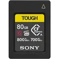 Produktbild: Sony CFexpress Type A 80 GB TOUGH (Modell CEAG80T) – ultraschnell (Lesen bis 800 MB/s, Schreiben bis 700 MB/s), robust IP57 & hitzeresistent, perfekt für 4K/8K-Videoaufnahmen und High-Speed-Fotografie