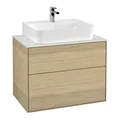 Produktbild: V&B Waschtischunterschrank Finion 80x60,3x50,1cm, Abd.-Pl. wh. m, Oa ven
