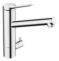 Produktbild: Hansgrohe Zesis M33 Einhebel-Küchenmischer 200 1jet mit Geräteabsperrventil - Chrom - 74808000