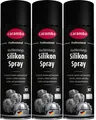Produktbild: Caramba Profi Hochleistungs Silikonspray 3x500 ml Silikon Spray mit NSF Freigabe
