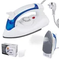 Produktbild: Mini Reise Dampfglätter Reisebügeleisen für Kleidung 2in1 Steamer Dampfbügele...