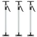 Produktbild: 3er Set Schnell Türspanner 66-99cm - Bis 40kg - Türfutterstrebe Türspreizer mit Schnellspann-Pumpsystem stufenlos verstellbar aus Aluminium