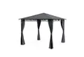 Produktbild: blumfeldt Pavillon Mondo 3x3, (Set), Pergola Terrassenüberdachung Grillpavillon Gartenpavillon Sonnenschutz