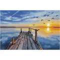 Produktbild: Diamond Dotz Diamond Painting Sonnenuntergang See (2591526)