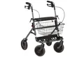 Produktbild: Dietz GmbH Rollator Dietz FAKTO+ Standardrollator faltbar grau mit Korb