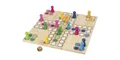 Produktbild: Gollnest & Kiesel Spiel Goki 56914 - Ludo, Spielfelder klappbar, Holz, 24x24cm