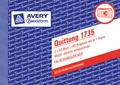 Produktbild: Quittung 1735 m.MwSt A6quer SD 2x40Blatt,