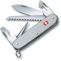 Produktbild: Victorinox Taschenmesser Farmer Alox 0.8241.26, 9 Funktionen, silber