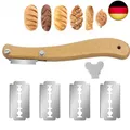 Produktbild: 7 Stücke Bäckermesser, Teigmesser Baguettemesser, Brotbäder Slashing Werkzeug, G