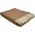 Produktbild: Wolldecke 100% Wolle | Plaid/Wohndecke | Braun