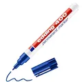 Produktbild: edding 400 Permanentmarker - blau - 1 Stift - feine Rundspitze 1 mm - wasserfest, schnell-trocknend - wischfest - für Karton, Kunststoff, Holz, Metall, Glas