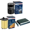 Produktbild: BOSCH Inspektionspaket Ölfilter Luftfilter Innenraumfilter für VW Golf V 2.0