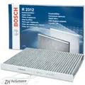 Produktbild: BOSCH R 2312 Aktivkohle Innenraumfilter für VW Golf Polo Skoda Octavia Audi A3