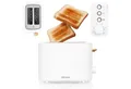 Produktbild: Zeegma Toaster TOSTEE, 2 kurze Schlitze, für 2 Scheiben, 1500,00 W, 1250-1500W/Krümelfach/Auftau- & Aufwärmfunktion
