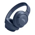 Produktbild: JBL Tune 720 BT Wireless Over-Ear-Kopfhörer – Mit JBL Pure Bass Sound, Bluetooth und leichtem, faltbarem Design – Bis zu 76 Stunden Musikwiedergabe – Blau