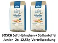 Produktbild: Bosch HPC Soft Junior Hühnchen & Süßkart. | 2x 12,5kg Vorteilspackung
