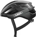 Produktbild: ABUS Rennradhelm WingBack – einfacher Roadhelm für sportliches Fahren im Alltag und in der Freizeit – für Erwachsene und Jugendliche – Dunkelgrau, Größe S (51-55 cm)