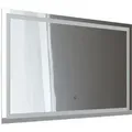 Produktbild: Vicco - Badezimmerspiegel Viola, Glas, 110 x 70 cm Mit led Beleuchtung