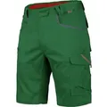 Produktbild: Würth MODYF Arbeitsshorts Stretch X Kurze Arbeitshosen für Handwerker Komfortable, strapazierfähige Shorts mit Flexibilität grün 56