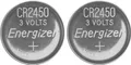 Produktbild: Energizer CR2450 - Lithium - Knopf/Münze - CR2450 - Metallisch - Sichtverpackung - -30 - 60 °C (638179)