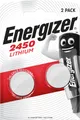 Produktbild: EN 2X2450 - Lithium-Knopfzelle, 3 V, 620 mAh, 24x5,0 mm 2er-Pack
