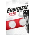 Produktbild: Energizer Knopfzelle CR2450, 620 mAh, Lithium, 2 Stück