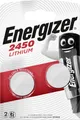 Produktbild: Energizer Knopfzelle CR 2450 Lithium, 3 V, 2er Pack  Knopfzelle