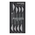 Produktbild: Kraftwerk Schraubendreher Schlitz PH 8-tlg. 20x40 Einlage