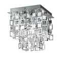 Produktbild: Reality|Trio Deckenleuchte RL150, Deckenlampe R61441106, chrom 24x24cm