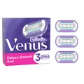 Produktbild: Gillette Venus Deluxe Smooth Swirl Recharges De Lames X3, Pour Femme, À 5 Lames, 3 Lames, 3 Unité (Lot de 1)