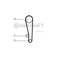 Produktbild: CONTITECH CT1013 Timing Belt Kit CT1013K1