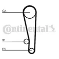 Produktbild: CONTINENTAL CTAM (CT1013K1) Zahnriemensatz für HYUNDAI KIA
