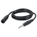 Produktbild: 3pol XLR male auf 6,3mm Klinke Stereo 6 Meter