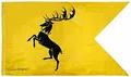 Produktbild: GAME OF THRONES - Flagge Banner Baratheon (70x120cm) Original HBO Produkt Neu