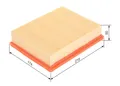 Produktbild: NEU - BOSCH 1457433585 Luftfilter für MERCEDES-BENZ