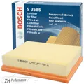 Produktbild: BOSCH S 3585 Luftfilter für Mercedes-Benz A- B- Klasse 150 160 170 180 200